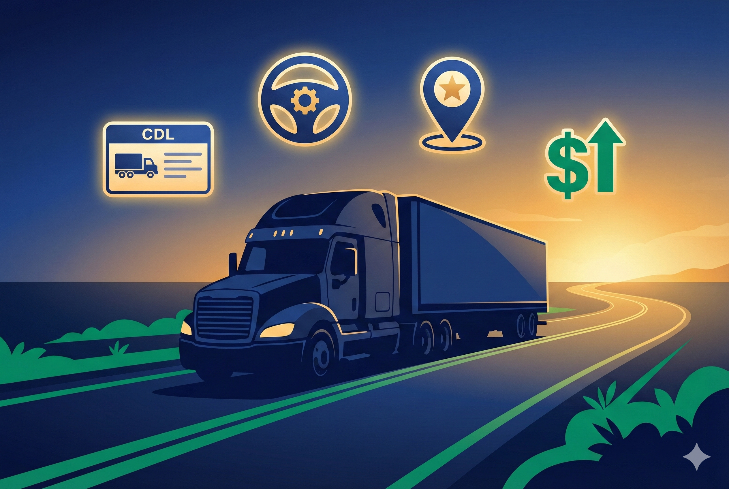 CDL Truck Driving Career Guide: Hit the Road to a Six-Figure Future